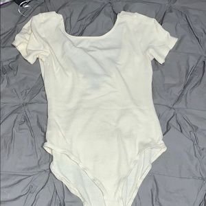 Cream bodysuit